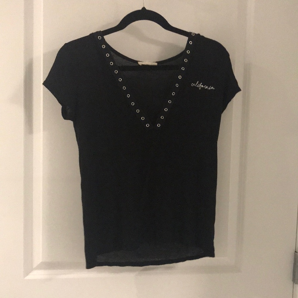 Deep v t shirt